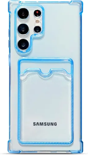 Vista 34 de Tuokiou para Samsung Galaxy A16 Funda, Fundas Protectoras Transparentes con Ranura para Tarjetas, Funda Cartera de TPU Suave Ajuste Delgado