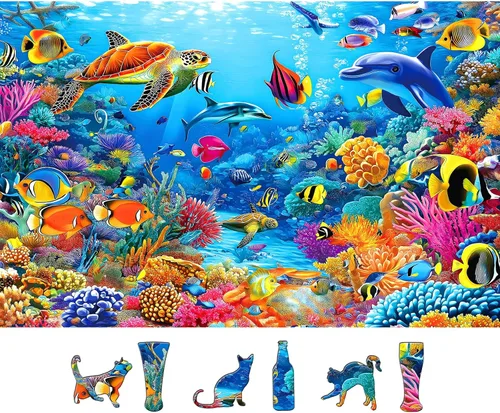 Vista 25 de MINIWAN Rompecabezas de 300 piezas de la Costa Amalfi, rompecabezas de alta calidad para adultos, estilo rústico, 17 x 11 pulgadas 300 piezas Costa