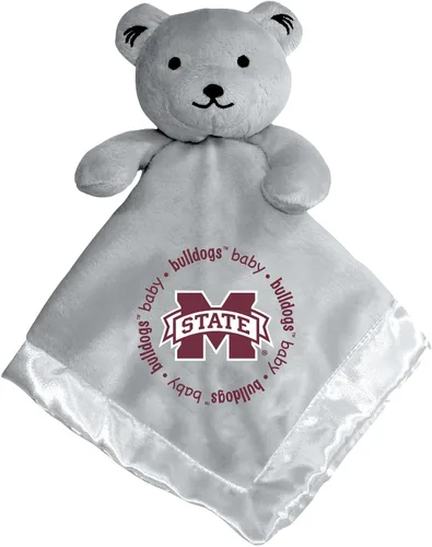 Vista 10 de Baby Fanatic Oso de seguridad gris - NCAA - Con licencia oficial Snuggle Buddy