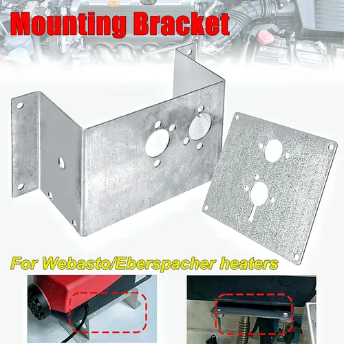 Vista 7 de Soporte de Montaje en Base de Calentador de Aire Diesel para Aparcamiento, Placa de Suelo para Eberspacher Airtronic D2 Webasto Propex Coche Camión