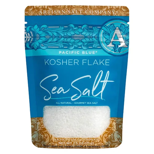 Vista 12 de SaltWorks Trufa negra natural, bolsa de cristales blancos y piezas de trufa marrón, sal marina, 3.5 onzas