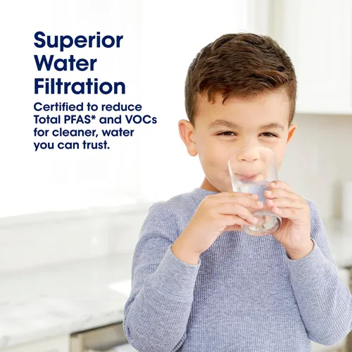 Vista 6 de PUR Plus Faucet Mount Replacement Filter 4-Pack, Genuine PUR Water Filter for Sink Faucet, 3-in-1 Mineral Filtration, Lead Reducing, 1-Year Value