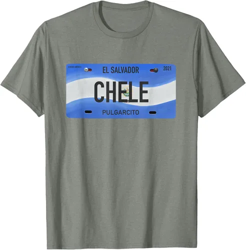 Vista 5 de Camiseta CHELE Diseño con Frases Típicas de El Salvador
