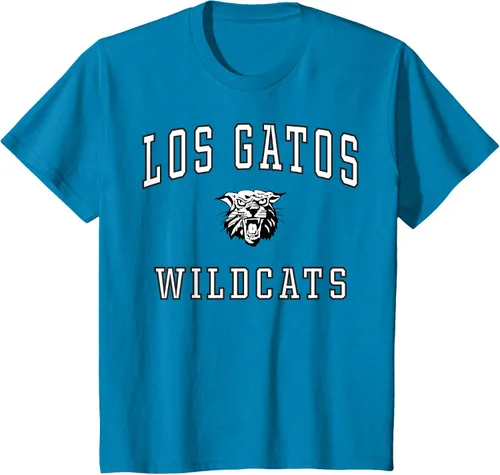 Vista 52 de Camiseta de Los Gatos de la escuela secundaria de Wildcats C1