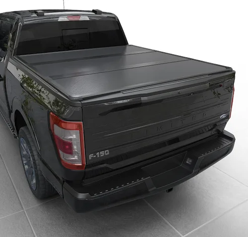 Vista 12 de Low Profile Flip-Up Tonneau Cover Fits 2004-2014 Ford F-150 2004-2014 F-150