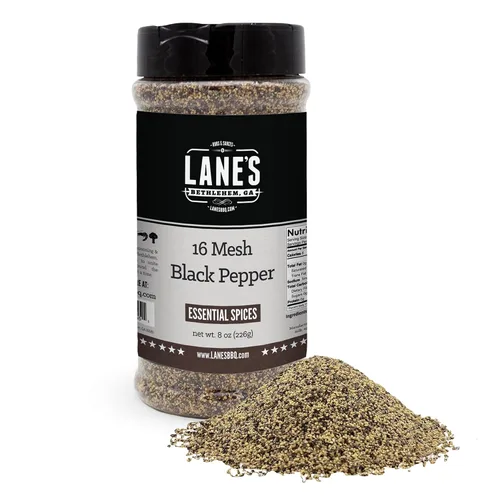 Vista 17 de Lane's Sal y Pimienta Gruesa 50/50, 12.5 onzas - Mezcla Clásica de Sal Kosher y Pimienta Negra Gruesa 16 Mesh para Cocinar y Asar a la Parrilla