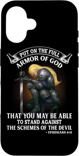 Vista 32 de Laying Down The Full Armor of God Case for iPhone 17