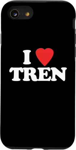 Vista 18 de I Love Tren - Funny Bodybuilder Weightlifting Workout Gym Case for iPhone 17