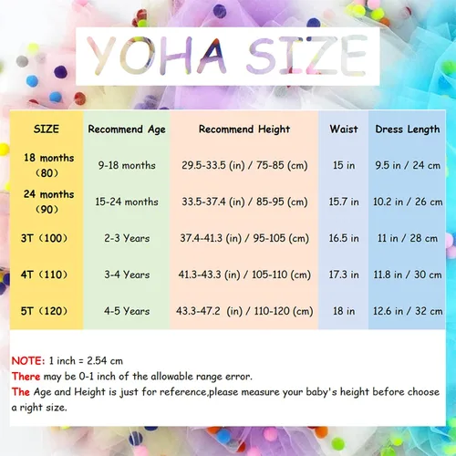 Vista 4 de YOHA Vestido tutú de cumpleaños para niñas pequeñas, tutú de sirena, suave, con pompones, para niñas pequeñas