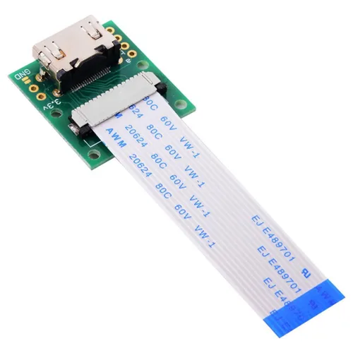 Vista 5 de chenyang Paquete de 2 adaptadores de expansión de módulo de cámara HDMI a CSI Raspberry PI con cable flexible de cinta plana de 2.0 in