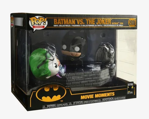 Vista 6 de Funko Pop! Momento de la película: Batman 80th - Batman & Joker (1989), multicolor