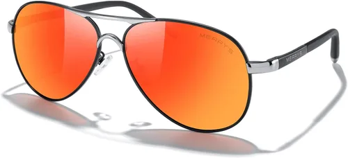 Vista 51 de MERRY'S, UV400 S8513, gafas de sol polarizadas para conducir, marco irrompible, para hombre.