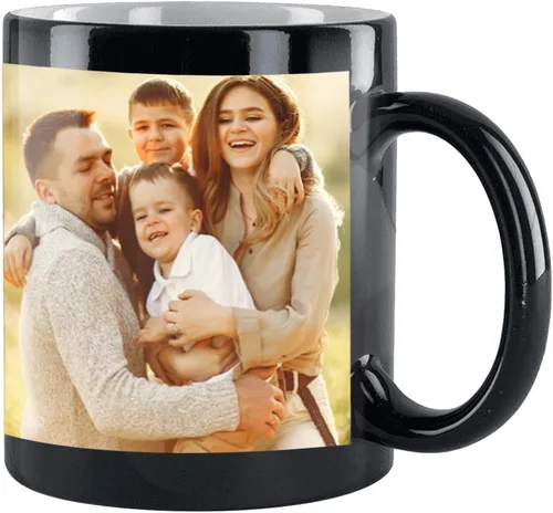 Vista 6 de Taza de café personalizada, regalo personalizado, taza de cerámica con foto, imágenes o texto, novedad de tazas personalizadas, perfecta para rojo