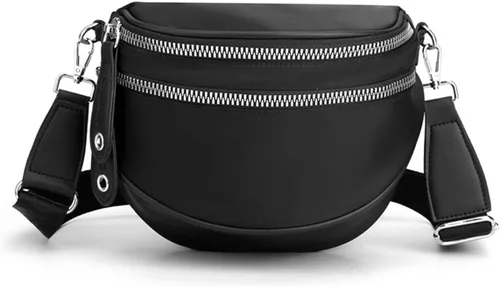 Vista 23 de Bolso cruzado de nailon casual, impermeable, ligero, para mujer