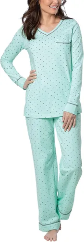 Vista 35 de PajamaGram Pijamas para mujer - Conjuntos de pijamas para mujer, camiseta sin botones, 100% algodón