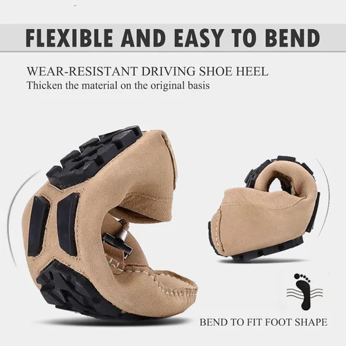 Vista 4 de DCZTELG Mocasines Penny para hombre, informales, sin cordones, cómodos, para conducir, barcos