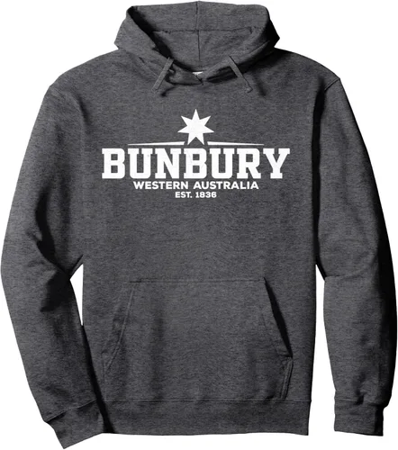 Vista 4 de Bunbury Australia - Sudadera con capucha, Negro