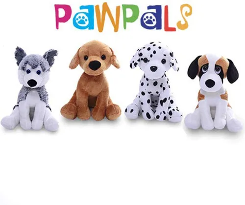 Vista 8 de Plushland Juguetes de peluche realistas de 8 pulgadas, figuras de peluche navideñas para niños, bebés para jugar con (nuevo dálmata)