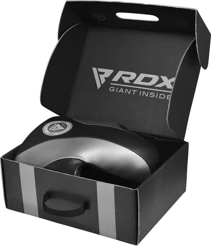 Vista 6 de RDX Protector de ingle para boxeo Muay Thai Kickboxing MMA, Maya Hide Leather Mark PRO Men Jockstrap entrenamiento de artes marciales, protector
