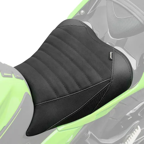 Vista 14 de Almohadilla de Asiento para Motocicleta Delantero Conductor Trasero Pasajero para Kawasaki Ninja400 Z400 2018 2019 2020 2021 2022 2023 2024 2025