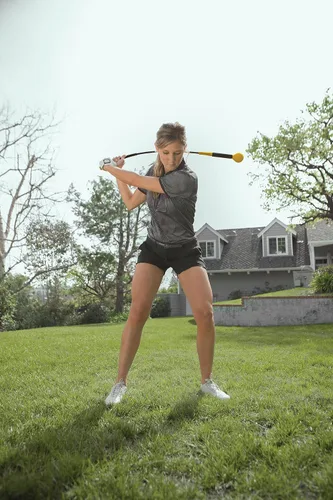 Vista 3 de SKLZ Golf Swing Trainer and Warm Up Tool- Essential Golf Accessories for Golfers, Increase Swing Speed, Distance, Balance and Grip Strength