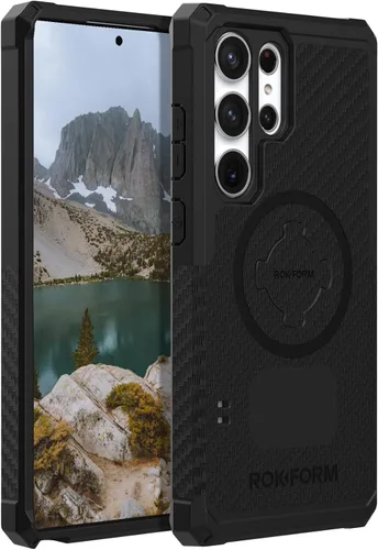 Vista 18 de Rokform - Funda para Galaxy S23, Serie Resistente, Carcasa Magnética con Bloqueo de Giro, Funda Blindada Probada contra Caídas (Negro)
