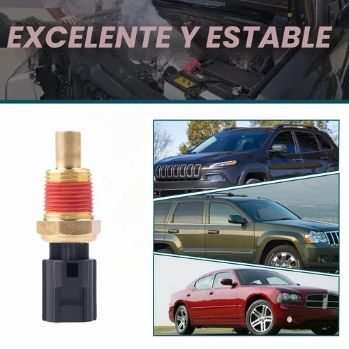 Vista 6 de Sensor de temperatura del refrigerante del motor 5S1500 56027873 con cableado del conector