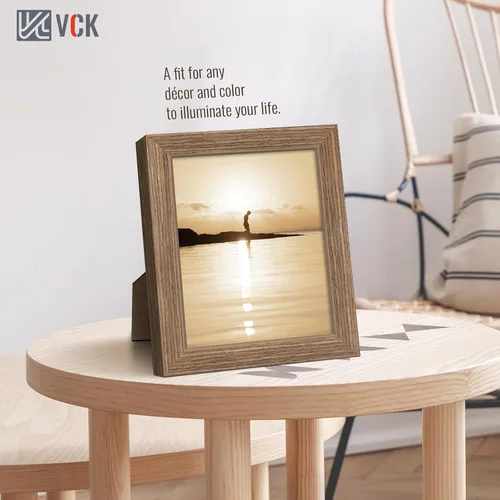 Vista 234 de VCK Marcos para póster de madera maciza de 22.375 x 34 pulgadas, marco de fotos A1 negro con montaje en pared, paquete de 3