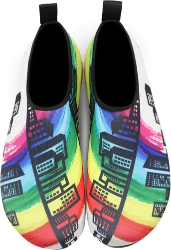Vista 4 de FADTOP Zapatos de secado rápido para deportes acuáticos, para natación, playa, piscina, surf, yoga, para mujeres y hombres