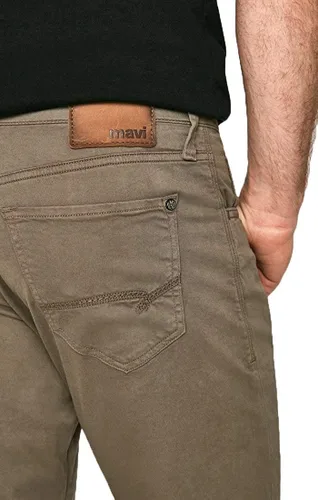Vista 4 de Mavi Matt Classic - Pantalones de pierna recta para hombre, pantalones de tiro medio para hombre, pantalones de trabajo para hombre