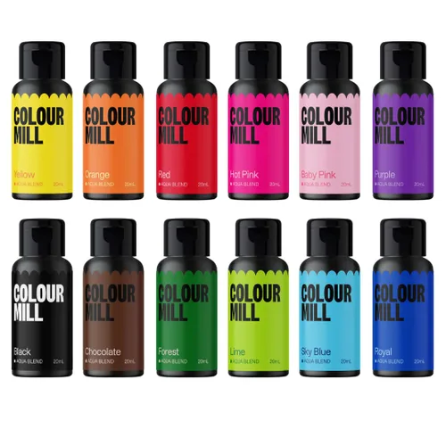 Vista 48 de Colour Mill Aqua Blend Colorante de alimentos a base de agua, 20 mililitros - Colección completa - Todos los 60