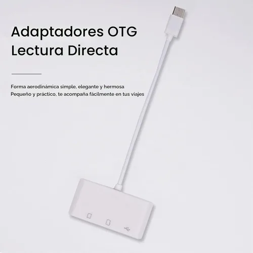 Vista 2 de [Paquete de 2] Lector de tarjetas SD para Android, adaptador de tarjeta micro SD a USB, lector de tarjetas SD USB C para lector de tarjetas