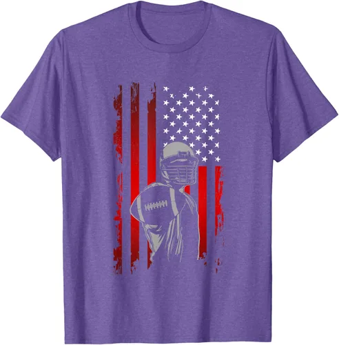 Vista 9 de Camiseta de fútbol americano, Negro