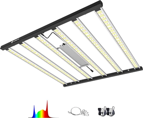 Vista 12 de Luz de Cultivo FARMLITE Luces LED de Cultivo para Plantas de Interior Espectro Completo Luz de Crecimiento de Plantas Lámparas Colgantes de Cultivo