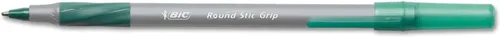 Vista 3 de BIC Round Stic Grip Xtra Comfort Bolígrafo de punta redonda (punta mediana 1.2mm, verde, docena de 2)