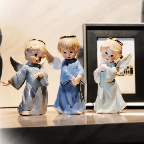 Vista 2 de MTME Figuras de porcelana, permitiendo que los sueños se eleven, artesanías, escultura, decoración del hogar (adorno, decoración, regalo)