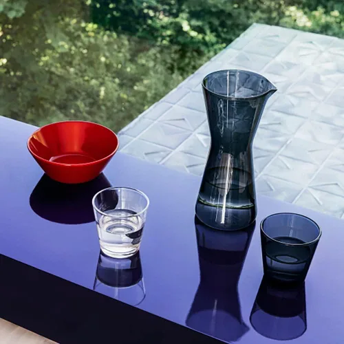 Vista 2 de Iittala 1057033 Kartio Jarra 95cl Vidrio Gris Oscuro