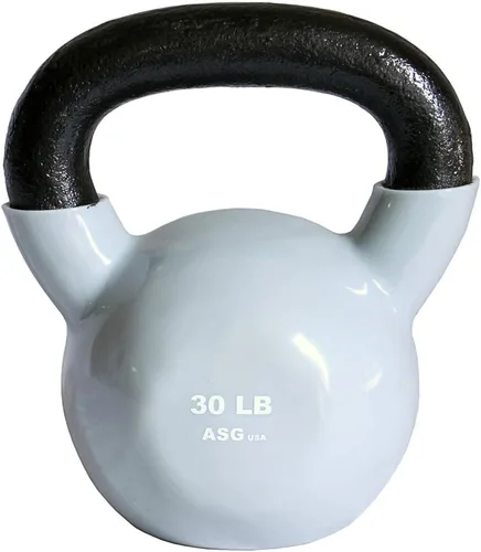 Vista 3 de Ader - Pesa rusa de vinilo 5, 8, 10, 12, 15, 18, 20, 25, 30, 35, 40, 45,50 libras