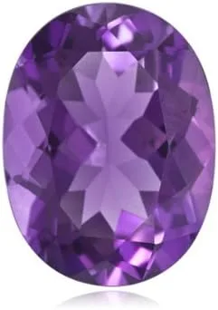 Vista 3 de Instagem 0.65-0.75 Cts de AA 0.276x0.197in Oval Amatista (1 pc) Piedra preciosa suelta
