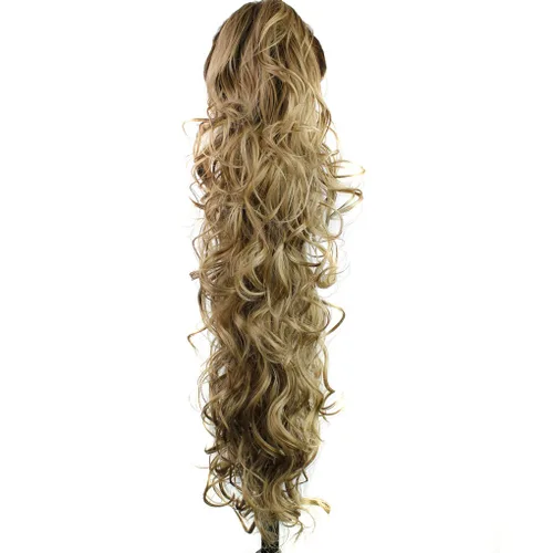 Vista 12 de KUKI - Extensión de cabello sintético largo y rizado de 31 pulgadas, con pinza y mandíbula, 1B