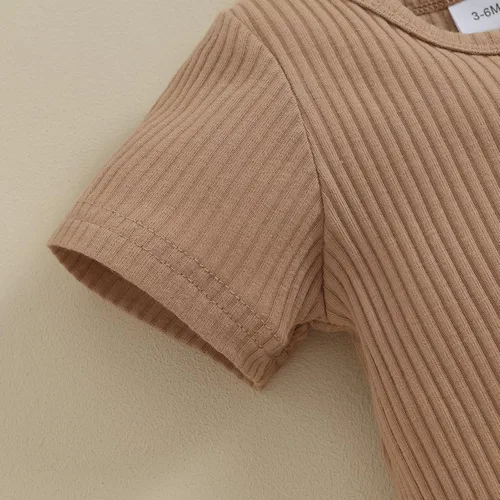 Vista 6 de Ursobutegl Mameluco de Pascua para bebé recién nacido, sudadera con capucha y botón