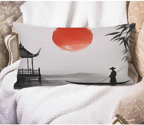 Vista 25 de EKOBLA Funda de almohada de 12x20 pulgadas Cartel de cine retro con letras para disfrutar de la película noche de cine disfruta del espectáculo