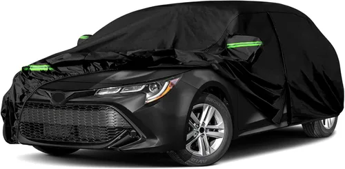 Vista 9 de [Usado] Fundas impermeables para automóvil compatibles con Toyota MR2 1984-2007, 6 capas para todo tipo de clima, con puerta con cremallera y bandas