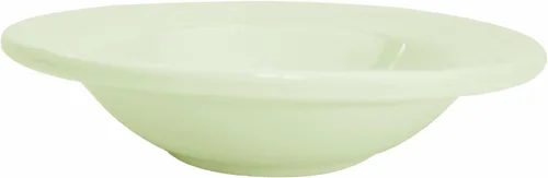 Vista 2 de CAC China BST-32 Boston - Frutero de porcelana súper blanca de 4-1/2 pulgadas, 3.5 onzas, caja de 36