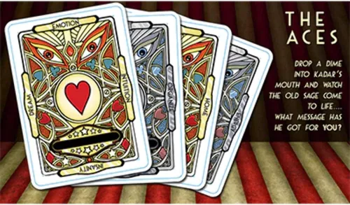 Vista 2 de Cartas KADAR diseñadas por Christopher J Gould