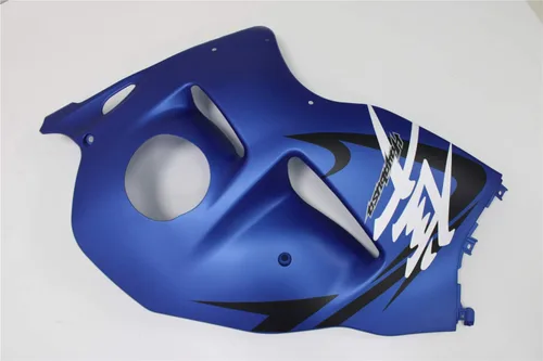 Vista 5 de Carenado completo azul mate para Suzuki 1997-2007 GSXR 1300 Hayabusa Gen1 inyección ABS plásticos posventa carrocería kit de carrocería 1998 1999