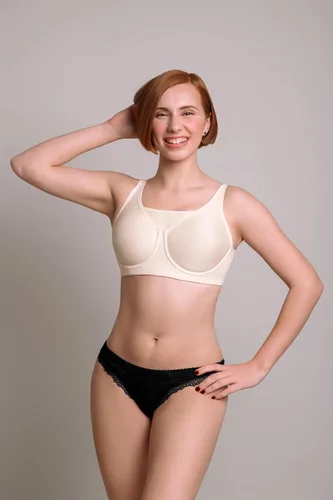 Vista 2 de 4022 Athletique Sujetador deportivo con aros de alto impacto Sujetador diario para mujer Ropa de entrenamiento Tops de gimnasio
