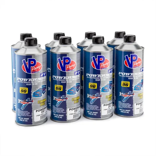 Vista 4 de VP Racing 6538 R/C Car Powermix 25:1 Mezcla de combustible (2 cuartos de galón)