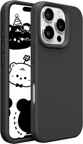 Vista 37 de Funda de silicona prémium para iPhone SE/8/7, con forro de microfibra suave antiarañazos, a prueba de golpes, color negro, iPhone SE/8/7