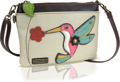 Vista 53 de CHALA Mini bandolera/bolso con correa convertible elegante, compacto, versátil